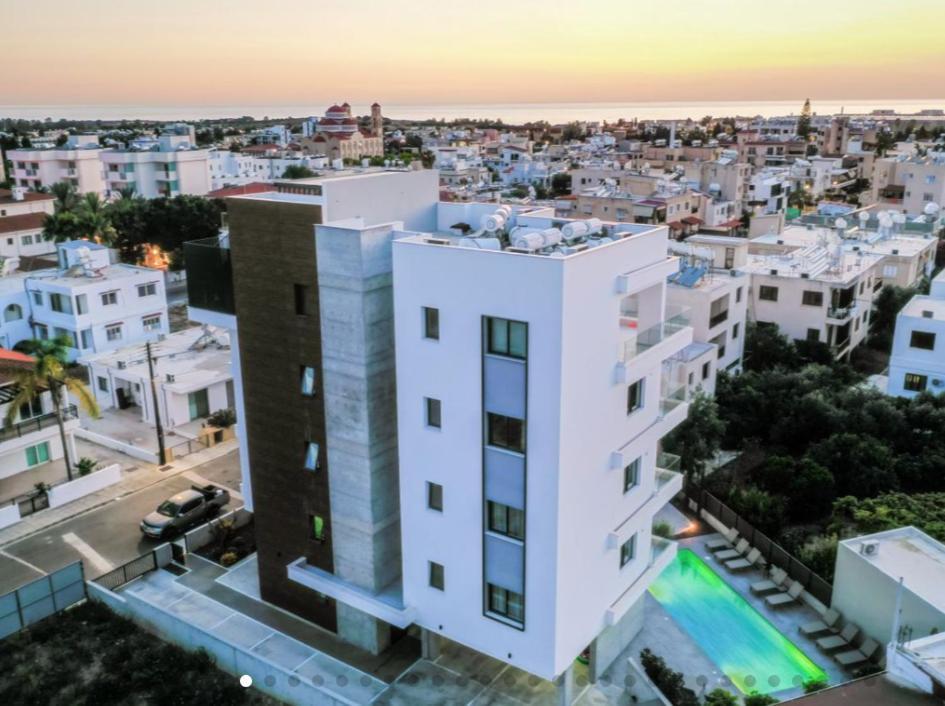 Olive Shared Pool Apartments Пафос Экстерьер фото